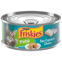 Friskies Cat Food, Sea Captain's Choice, Pate - 5.5 Ounce 