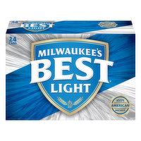 Milwaukees Best Beer, Light - 24 Each 