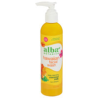 Alba Botanica Facial Wash, Deep Cleansing, Coconut Milk, Hawaiian - 8 Fluid ounce 