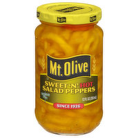 Mt Olive Salad Peppers, Sweet N Hot - 12 Ounce