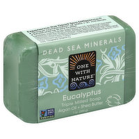 One with Nature Soap, Triple Milled, Eucalyptus