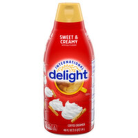 International Delight Coffee Creamer, Sweet & Creamy - 48 Fluid ounce 