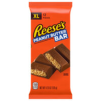 Reese's Peanut Butter Bar, XL - 12 Each 