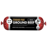 Standard Pride Ground Beef, 100% Pure - 16 Ounce 
