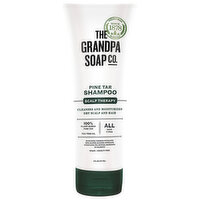 The Grandpa Soap Co. Shampoo, Pine Tar, Scalp Therapy - 8 Fluid ounce 