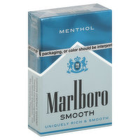 Marlboro Cigarettes, Menthol, Smooth - 20 Each 