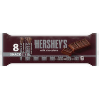 Hershey's Bars, Milk Chocolate, Snack Size - 8 Each 
