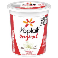 Yoplait Yogurt, Low Fat, Vanilla, Smooth Style