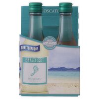 Barefoot Cellars Moscato White Wine 4 Single Serve - 187 Millilitre 