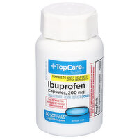 TopCare Ibuprofen, 200 mg, Softgels