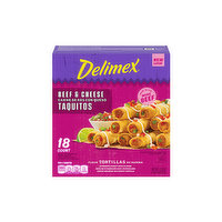 Delimex Beef & Cheese Large Flour Taquitos
