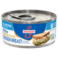 Swanson Chicken Breast, White, Premium Chunk - 4.5 Ounce 