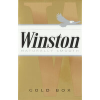 Winston Cigarettes, Gold Box - 20 Each 