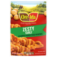 Ore-Ida French Fried Potatoes, Seasoned, Zesty Curly - 28 Ounce 