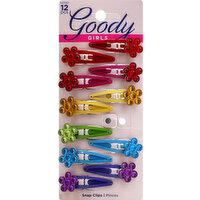 Goody Clips, Snap - 12 Each 