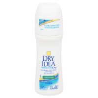 Dry Idea Antiperspirant & Deodorant, Unscented, Roll-On - 3.25 Ounce 