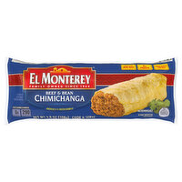 El Monterey Chimichanga, Beef & Bean - 3.8 Ounce 