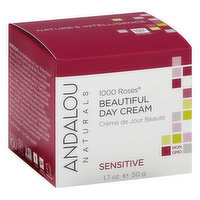 Andalou Naturals Day Cream, Beautiful, Sensitive - 1.7 Ounce 