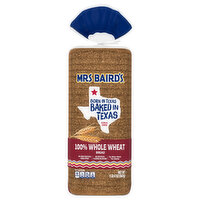 Mrs Baird's Bread, 100% Whole Wheat - 567 Gram 