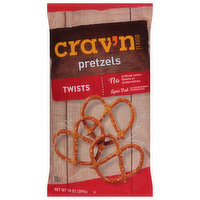 Crav'n Flavor Pretzels, Twists - 10 Ounce 