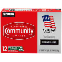 Community American Classic Medium Roast Coffee Single-Serve Cups - 4.5 Ounce 