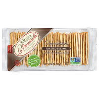 La Panzanella Artisan Crackers, Toasted Sesame - 6 Ounce 