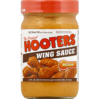 Hooters Wing Sauce, Medium - 12 Ounce 