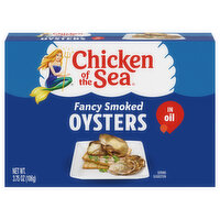 Chicken of the Sea Oysters, in Oil, Fancy Smoked - 3.75 Ounce 