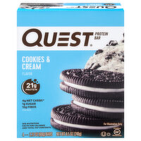 Quest Protein Bar, Cookies & Cream Flavor - 4 Each 