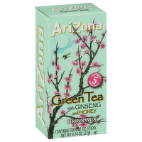 AriZona Drink Mix, Green Tea with Ginseng and Honey, 10 Pack - 10 Each 