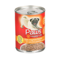 Paws Happy Life Filet Mignon Flavor In Savory Juices Dog Food