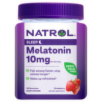 Natrol Melatonin, 10 Mg, Strawberry, Gummies - 90 Each 