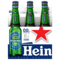 Heineken Beer, Alcohol Free, 6 Pack - 6 Each 