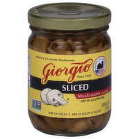 Giorgio Mushrooms, Sliced - 6 Ounce 