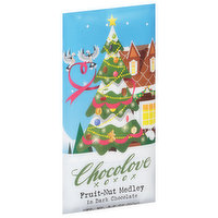 Chocolove Fruit-Nut Medley in Dark Chocolate - 3.2 Ounce