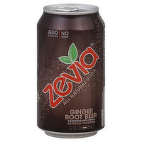 Zevia Soda, Ginger Root Beer - 12 Ounce