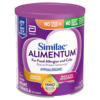 Similac Infant Formula with Iron, Hypoallergenic, Powder, 0-12 Months - 12.1 Ounce
