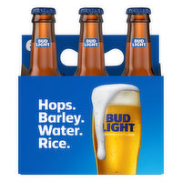 Bud Light Beer, Mini - 6 Each