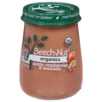 Beech-Nut Apple, Raspberries & Avocado, Stage 2 (6 Months+) - 4 Ounce 