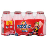 Ricky Joy Yogurty Drink, Strawberry Flavor, Tasty Snack