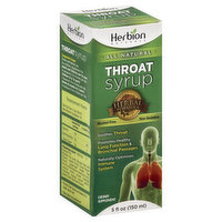 Herbion Throat Syrup - 5 Ounce 