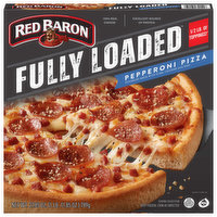 Red Baron Pizza, Fully Loaded, Pepperoni - 27.85 Ounce