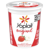 Yoplait Yogurt, Low Fat, Strawberry Banana