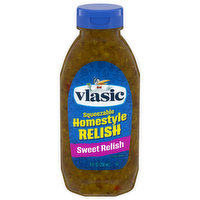 Vlasic Sweet Relish, Squeezable, Homestyle - 9 Fluid ounce 