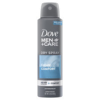 Dove Antiperspirant, Clean Comfort, Dry Spray - 3.8 Ounce 