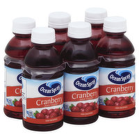 Ocean Spray Juice Cocktail, Cranberry - 6 Each 