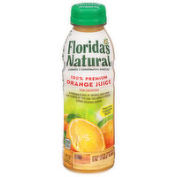 Florida's Natural 100% Juice, Orange, Premium, No Pulp - 14 Fluid ounce 