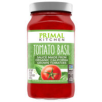 Primal Kitchen Sauce, Tomato Basil - 24 Ounce 