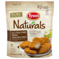 Tyson Chicken Breast Nuggets, Gluten Free, Breaded - 20 Ounce