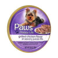 Paws Happy Life Grilled Chicken Flavor In Savory Juices Dog Food